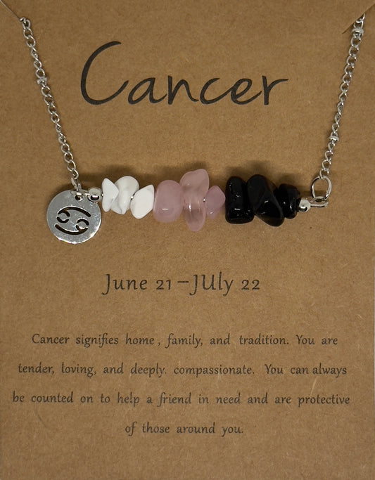 Cancer Law of Attraction Zodiac Necklace
