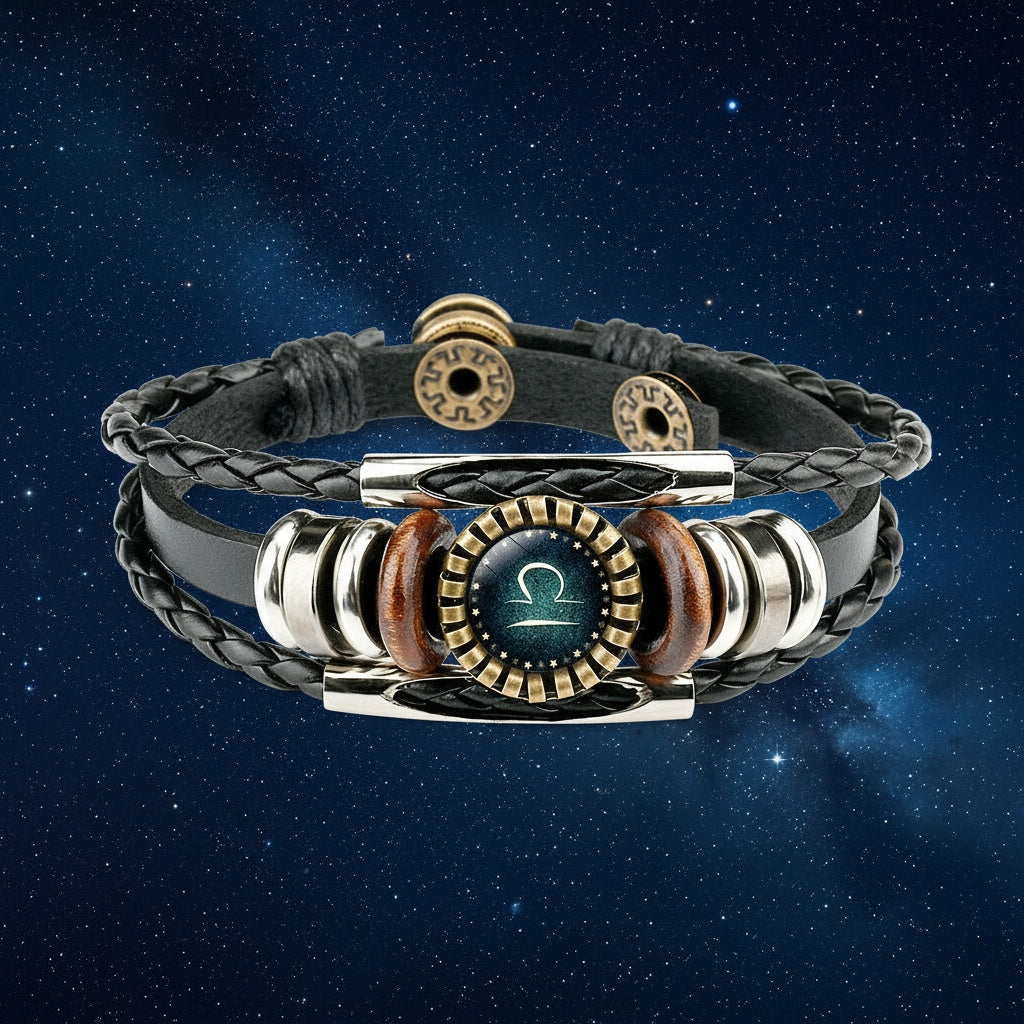 Libra Law of Attraction Zodiac Bracelet - Aetheris