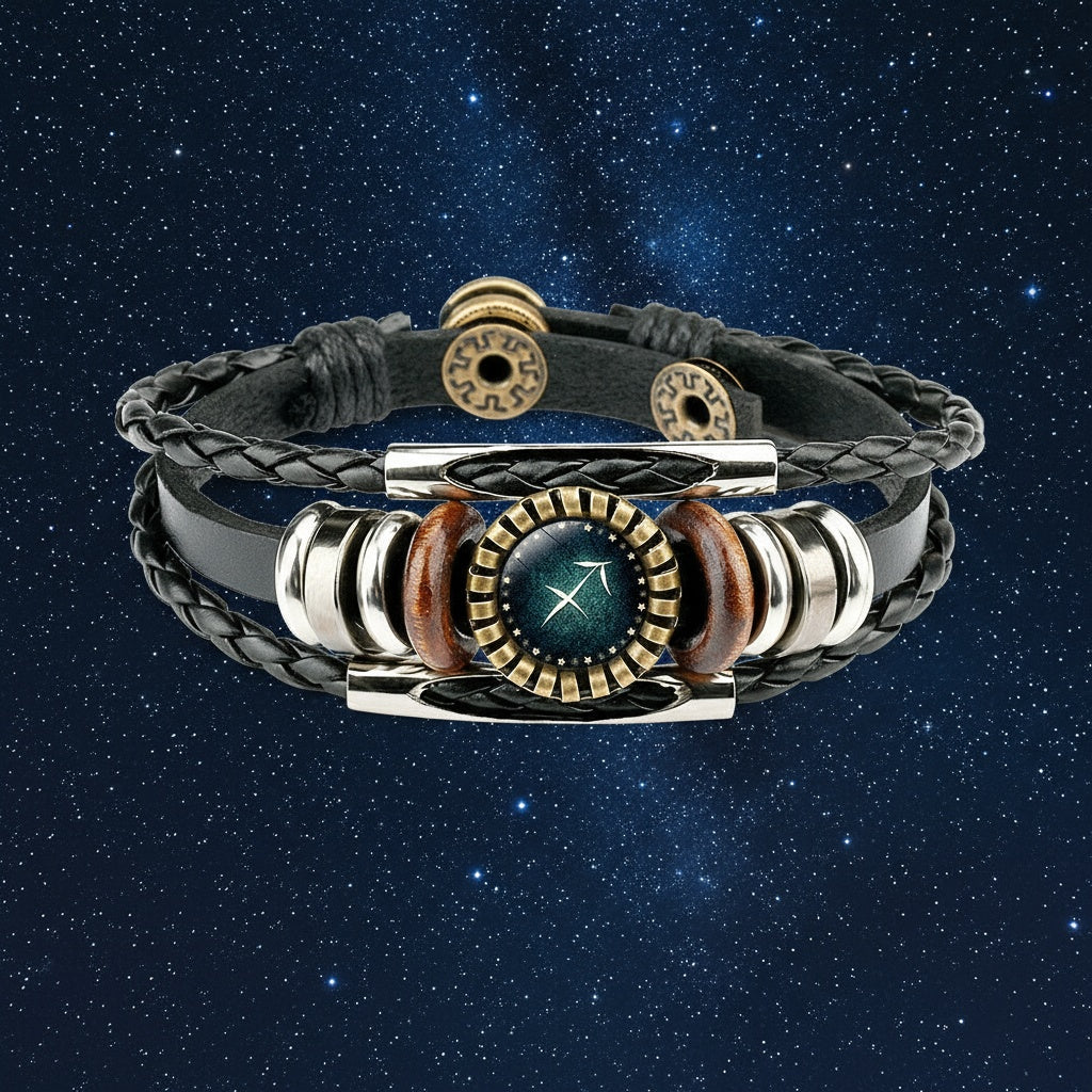Sagittarius Law of Attraction Zodiac Bracelet - Aetheris