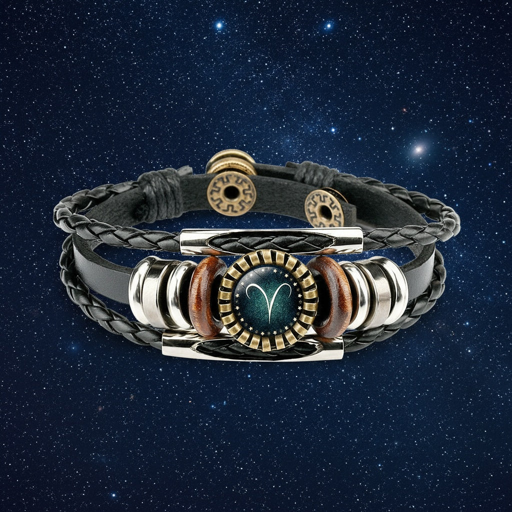 Aries Law of Attraction Zodiac Bracelet - Aetheris