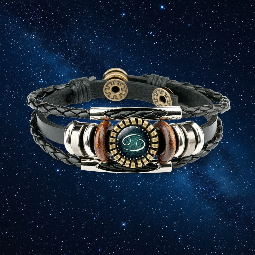 Cancer Law of Attraction Zodiac Bracelet - Aetheris