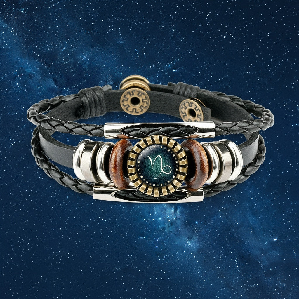 Capricorn Zodiac Law of Attraction Bracelet - Aetheris