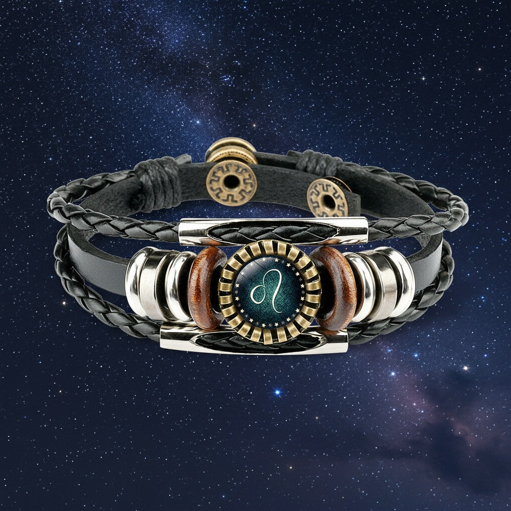 Leo Law of Attraction Zodiac Bracelet -Aetheris