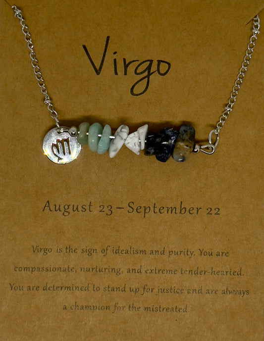 Virgo Law of Attraction Zodiac Law of Attraction Necklace